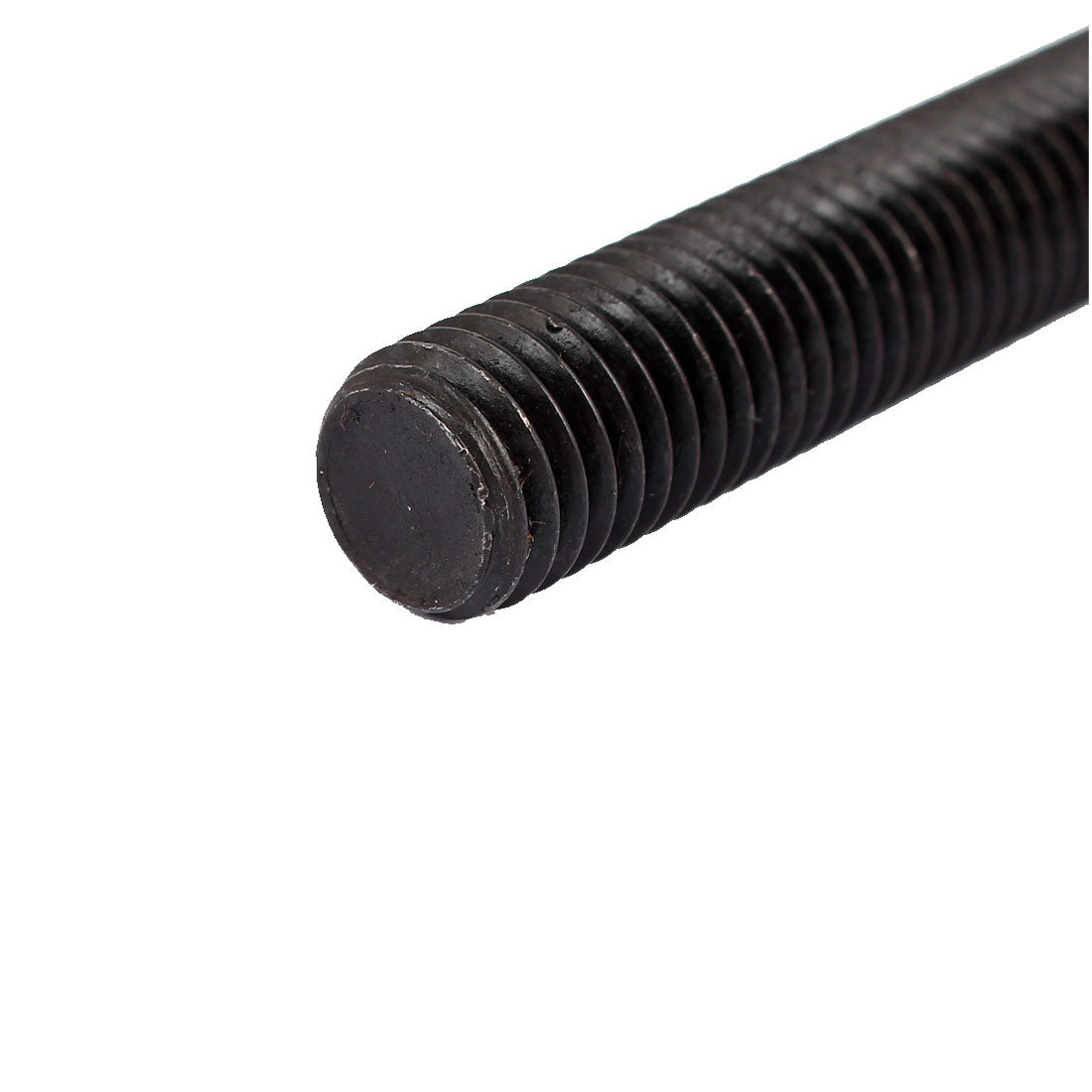 Harfington M10x70mm Grade 8.8 Fully Thread External Hex Cap Screw Fastener Bolt Black 5pcs