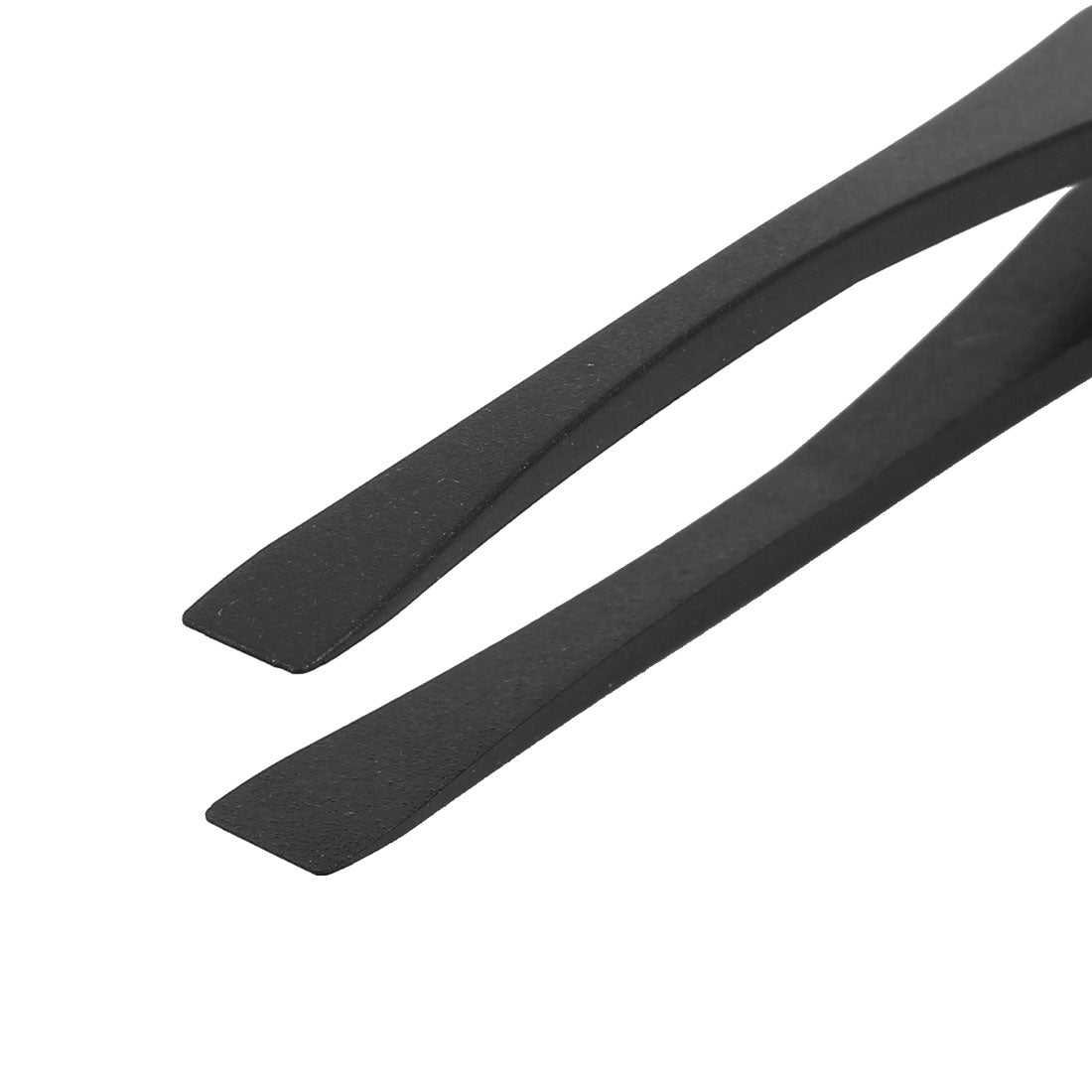 Harfington 13 PCS Black Anti Static 6.3mm Tip Width Tweezers Electronic Repair Tool