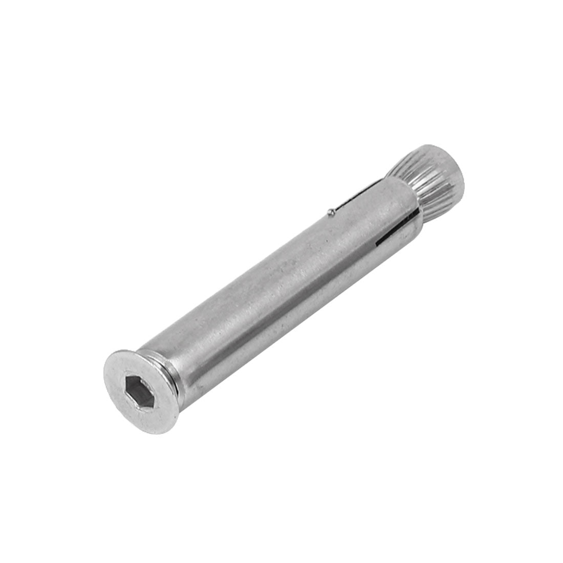 Harfington M6 x 60mm 304 Stainless Steel Hex Socket Countersunk Head Sleeve  3PCS