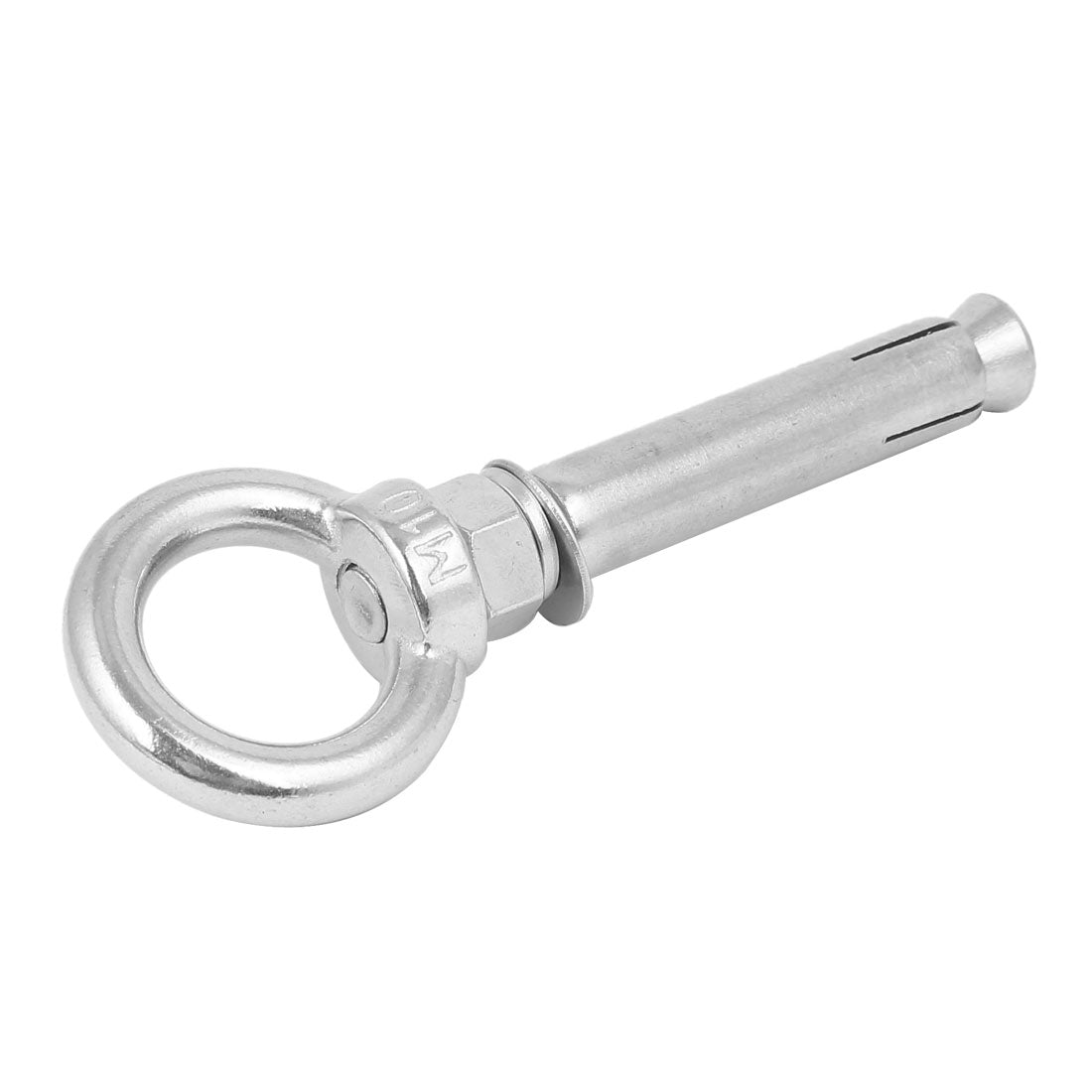 Harfington M10 x 90mm 304 Stainless Steel Sleeve Anchor Concrete Expansion Eye Bolt