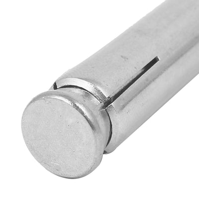 Harfington M10 x 100mm 304 Stainless Steel Ring Lifting Sleeve Anchor Expansion Eye Bolt