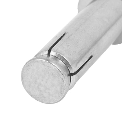 Harfington M12 x 80mm 304 Stainless Steel Ring Lifting Anchor Eye Bolt Expansion Eyebolt