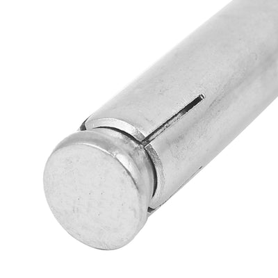 Harfington M12 x 100mm 304 Stainless Steel Ring Lifting Sleeve Anchor Expansion Eye Bolt