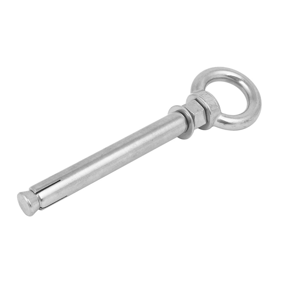 Harfington M12 x 150mm 304 Stainless Steel Sleeve Anchor Eye Bolt Expansion Eyebolt Screw
