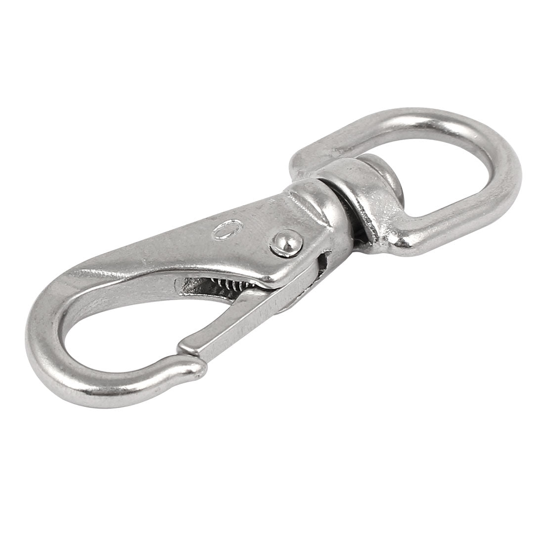 Harfington 64mm x 23mm 304 Stainless Steel Swivel Eye Bolt Lobster Snap Clasp Hook