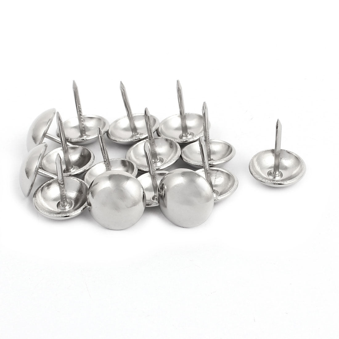 Harfington 14mm Dia Upholstery Tack Nail Decorative Thumbtack Pushpin Doornail 15PCS