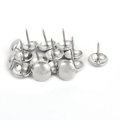 Harfington 14mm Dia Upholstery Tack Nail Decorative Thumbtack Pushpin Doornail 15PCS