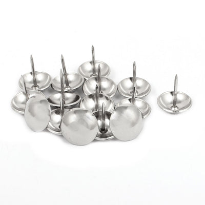 Harfington 19 mm Durchmesser, Polsternägel, dekorative Reißzwecken, Druckstifte, Reißzwecken, 15 Stück
