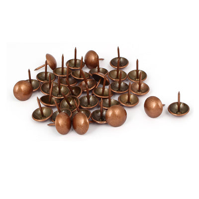 Harfington 16mm Dia Upholstery Nail Decorative Tack Stud Push Pin Thumbtack 35PCS