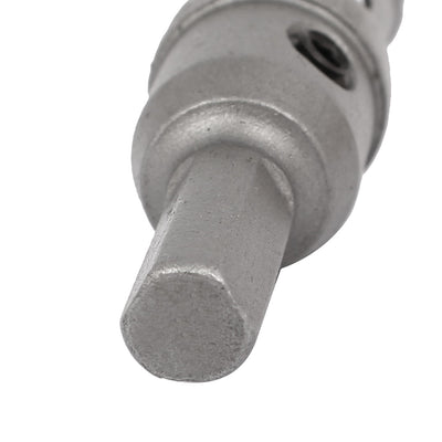 Harfington 19.5mm Cutting Dia 10mm Straight Shank Hole Saw Twist Drill Bit Drilling Tool Gray