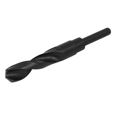Harfington 18mm Cutting Diameter 153mm Length Straight Shank HSS 6542 Twist Drill Bit Black