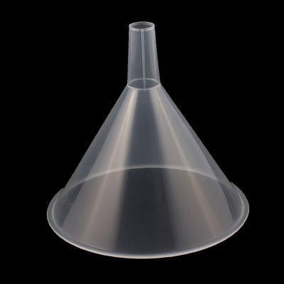 Harfington 15cm Mouth Dia Household Lab Liquid Water Oil Plastic Funnel Transfer Filling Tool