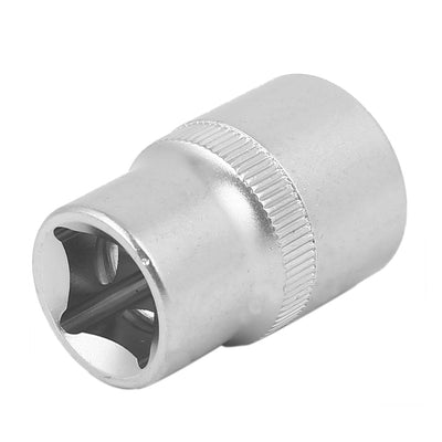 Harfington 1/2" Square Drive 18mm Chrome-vanadium Steel Axle Nut 6 Point Hex Socket