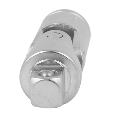 Harfington 3/8" Square Driver Chrome Vanadium Steel 90 Degree Universal Joint Swivel Socket Adapter