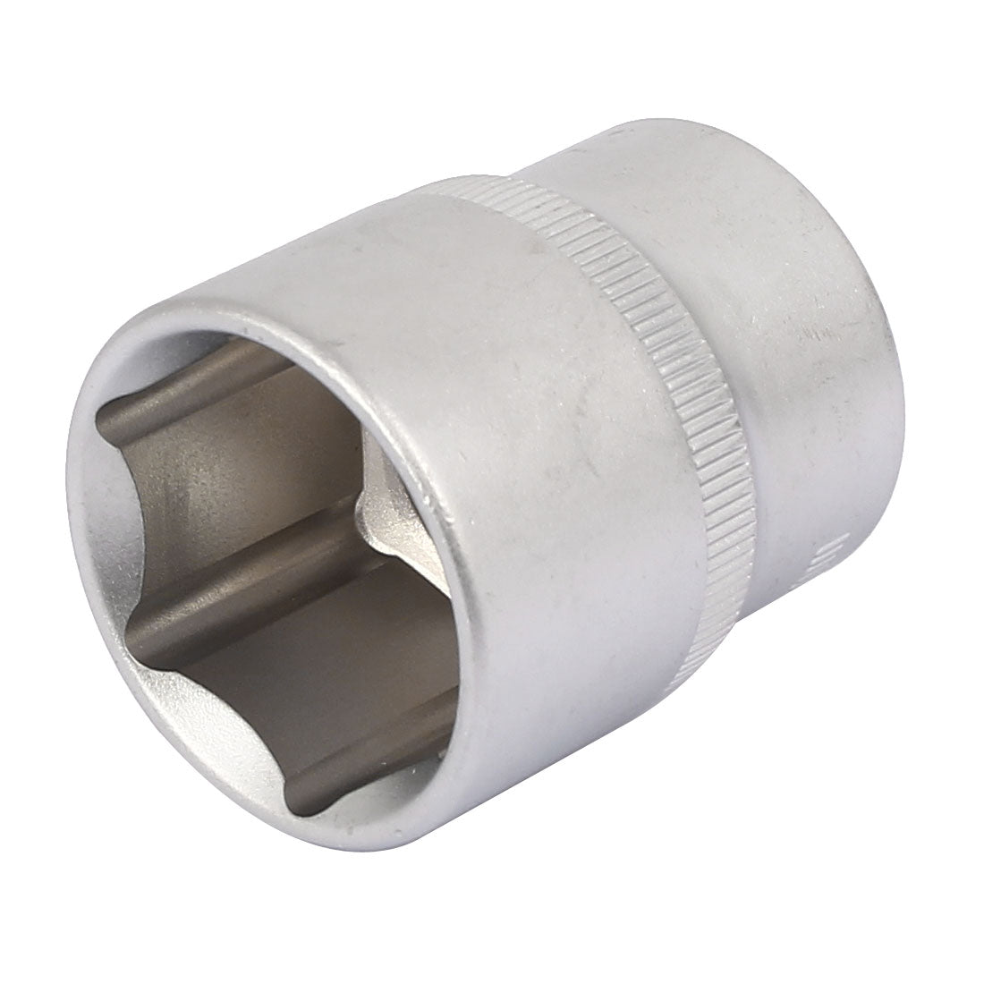 Harfington 1/2" Square Drive 27mm Chrome-vanadium Steel Axle Nut 6 Point Hex Socket Silver Tone