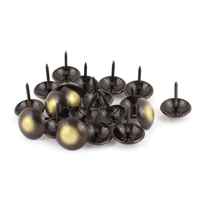 Harfington 16mm Dia Upholstery Tack Nail Decorative Thumbtack Pushpin Doornail 20PCS