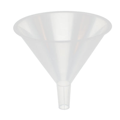 Harfington 150mm Mouth Dia Household Lab Liquid Water Oil Plastic Funnel Transfer Filling Tool