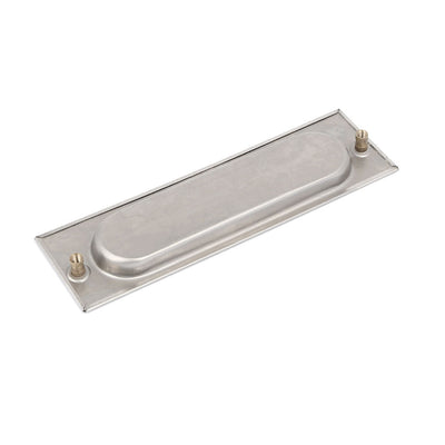 Harfington Uxcell 142mmx42mmx10mm Stainless Steel Recessed Rectangular Flush Pull Handle