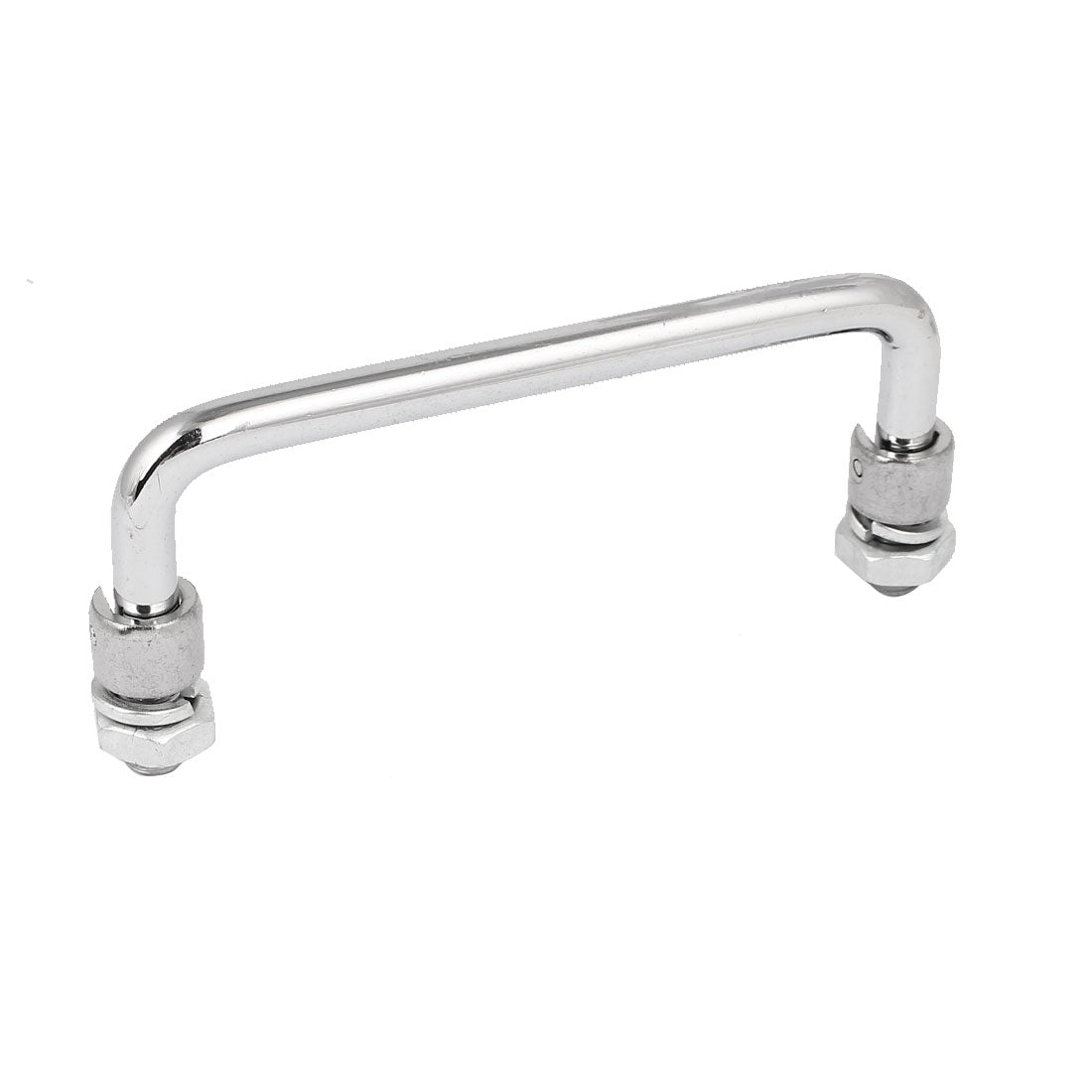 uxcell Uxcell Cupboard Metal Foldable Arch Style Pull Handle Silver Tone 140mm Length 1pcs
