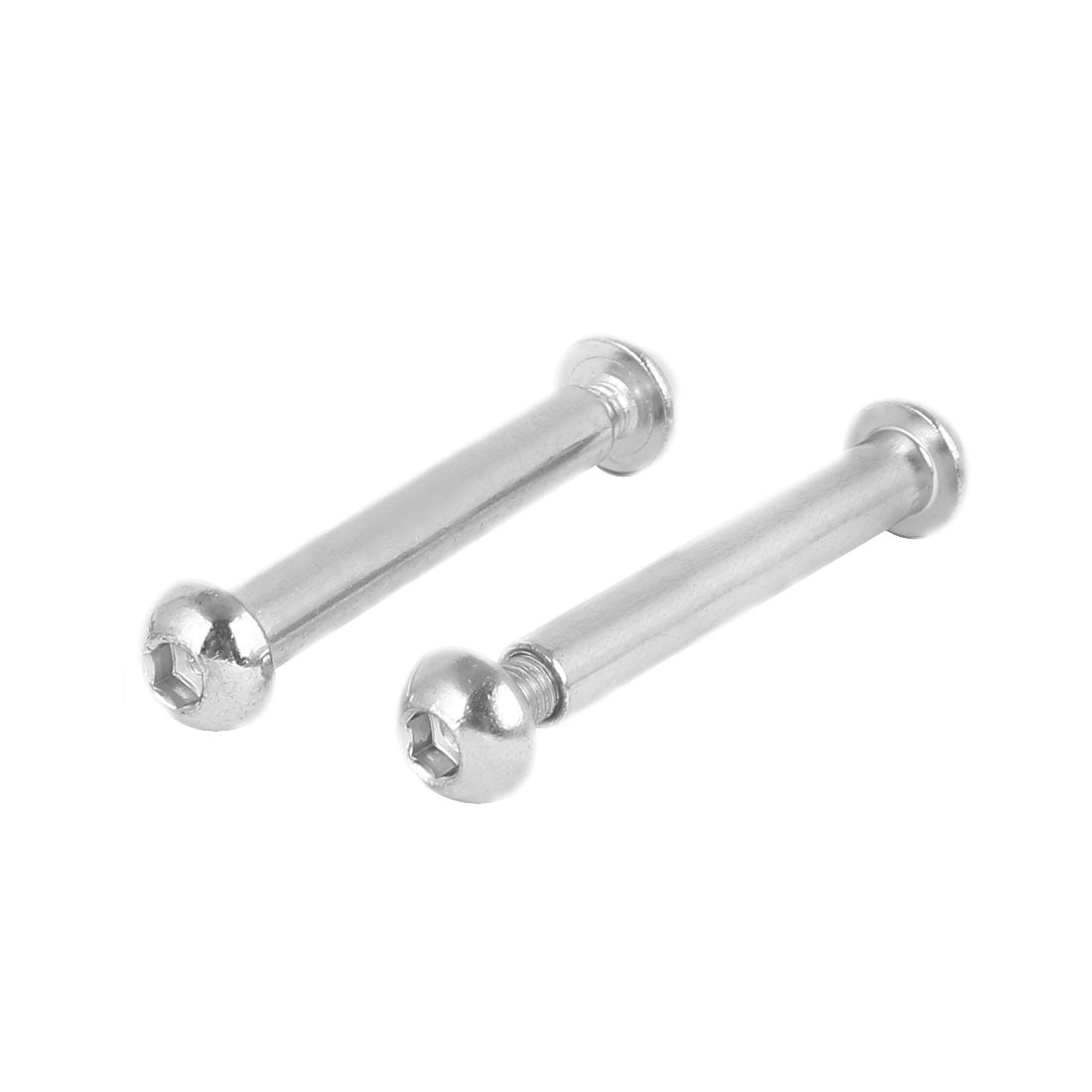 Harfington 8mmx29mm Hex Socket Cap Head Screw Bolt w Sleeve Connector Nut 10pcs