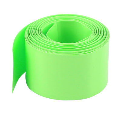 Harfington 18.5mm Diameter 5M Length PVC Heat Shrink Tube Tubing Battery Wrap Green