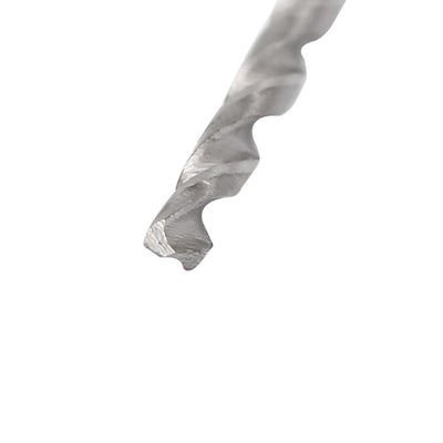 Harfington 0.65mm Drilling Dia 30mm Length HSS Straight Shank Twist Drill Bit 10pcs