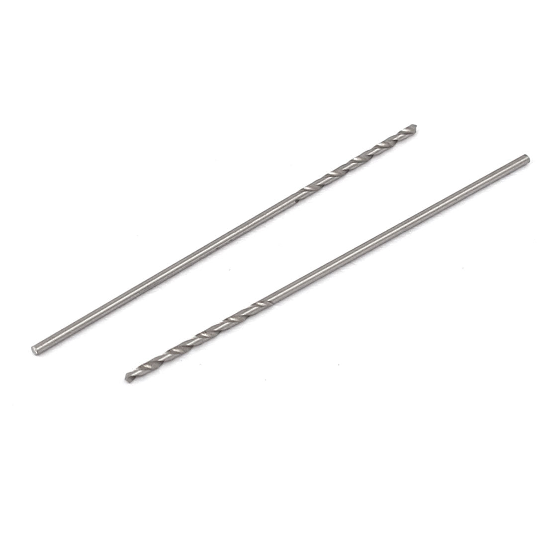 Harfington 0.6mm Drilling Diameter 30mm Length HSS Straight Shank Twist Drill Bit 10pcs