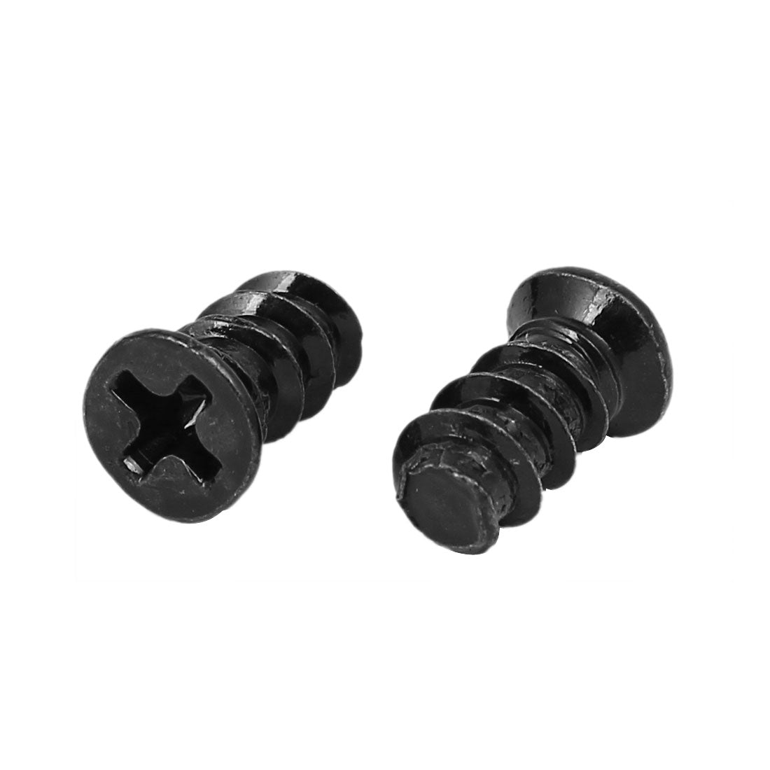 Harfington M5 x 10mm Black Zinc Plated Phillips Computer PC Case Fan Screw 300pcs