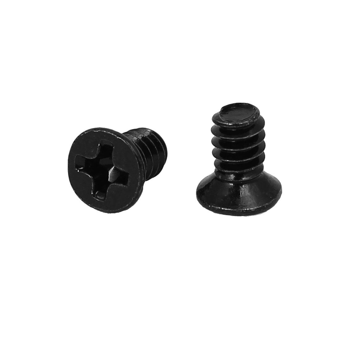 Harfington Computer PC Case 3.5" HDD Flat Phillips Head Hard Drive Screw Black 6#-32 400pcs