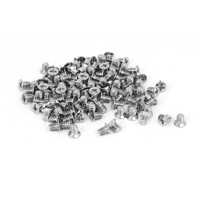 Harfington Computer PC Case 3.5-inch HDD Flat Phillips Head Hard Drive Screw 6#-32 100pcs