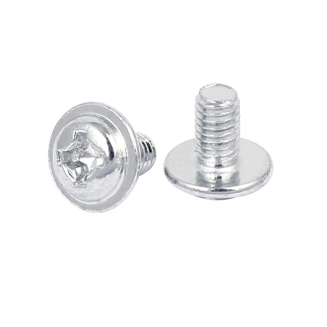 Harfington Computer PC Case Round Phillips Head Washer Motherboard Screw PWM3x5mm 100pcs