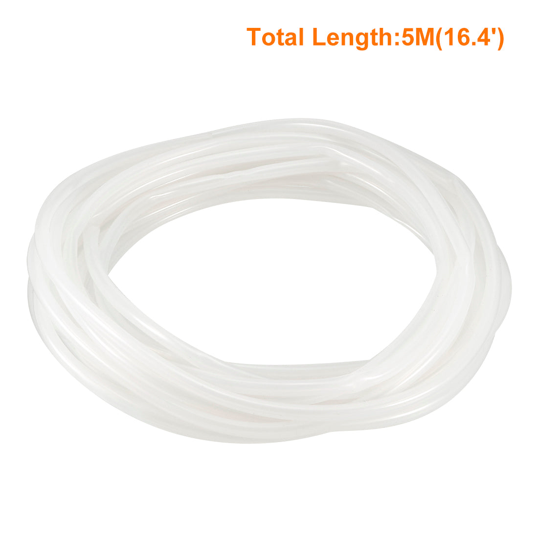 Harfington Silicone Tube mm ID X mm OD 5 Meters Flexible Silicone Rubber Tubing Water Air Hose Pipe for Pump Transfer