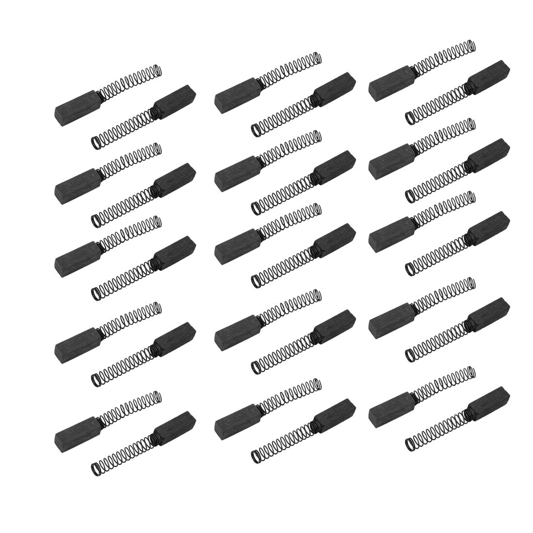 Harfington 15 Pairs Replacement Carbon Brushes 4mm x 4mm x 13mm for Generic Electric Motor