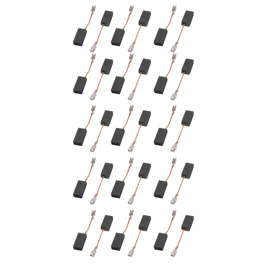 Harfington 15 Pairs Electric Drill 5mm x 8mm x 15mm Motor Carbon Brushes Spare Part