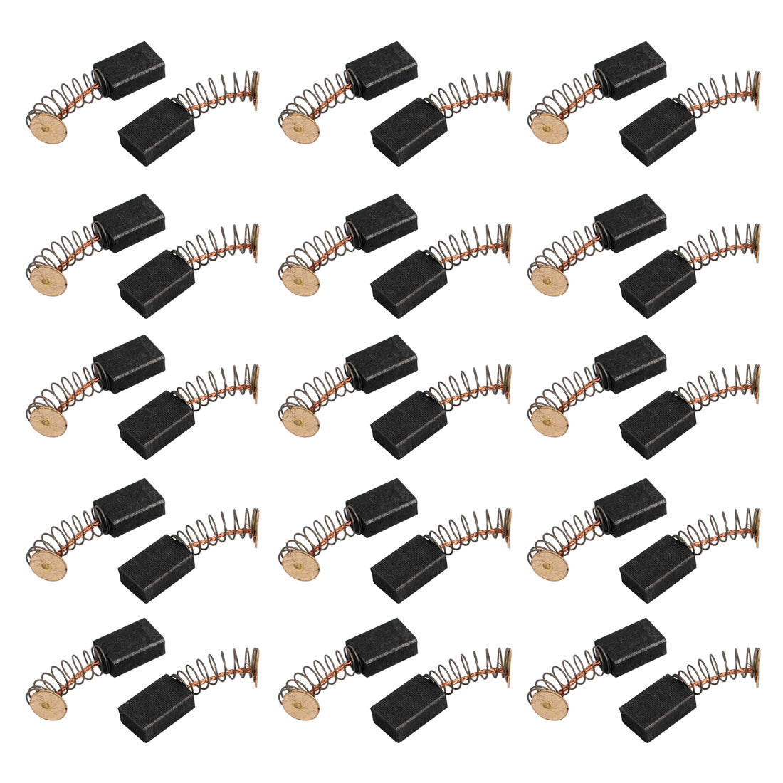 Harfington 15 Pairs 30x13x9x5mm Carbon Brushes Power Tool for Electric Hammer Drill Motor