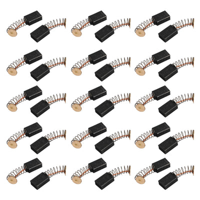 Harfington 15 Pairs 30x13x9x5mm Carbon Brushes Power Tool for Electric Hammer Drill Motor