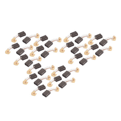 Harfington 15 Pairs Electric Drill Motor Rotary Power Tool Carbon Brush 6.5 x 13.5 x 17mm