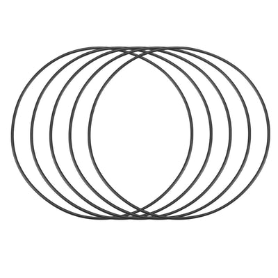 Harfington Nitrile Rubber O-Rings Metric Buna-N Sealing Gasket, 50Pcs