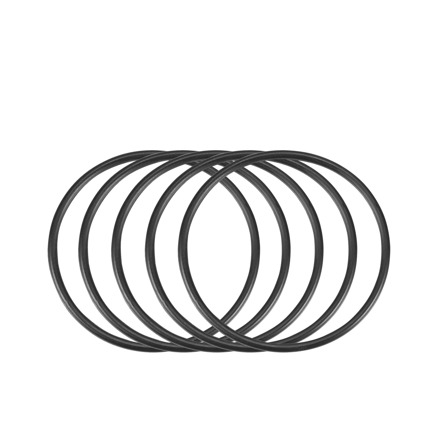 Harfington Nitrile Rubber O-Rings, Metric Nitrile Rubber Sealing Gasket 5Pcs