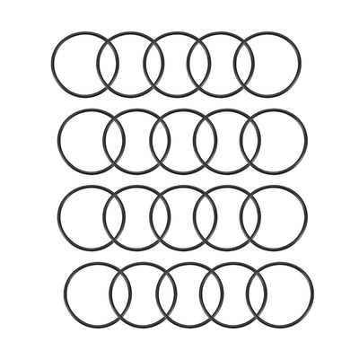 Harfington Nitrile Rubber O-Rings, Metric Nitrile Rubber Sealing Gasket, Pack of 20