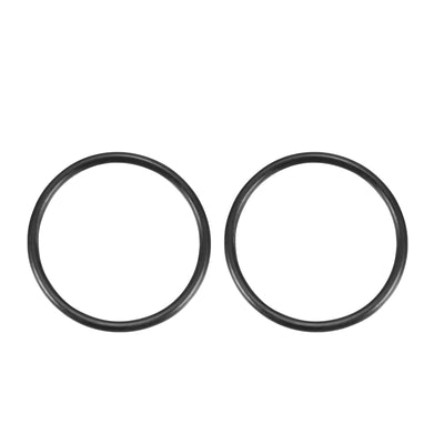 Harfington Nitrile Rubber O-Rings Metric Buna-N Sealing Gasket Pack of 2