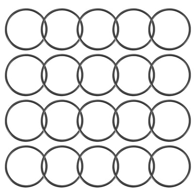 Harfington Nitrile Rubber O-Rings, Metric Nitrile Rubber Sealing Gasket, Pack of 20