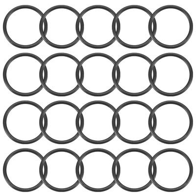 Harfington Nitrile Rubber O-Rings, Metric Nitrile Rubber Sealing Gasket, Pack of 20