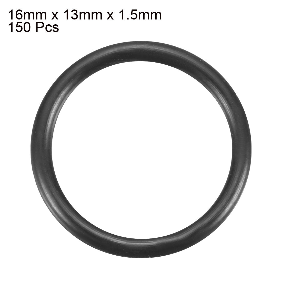Harfington Nitrile Rubber O-Rings Metric Nitrile Rubber Sealing Gasket Pack of 150