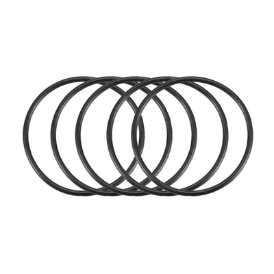 Harfington Nitrile Rubber O-Rings Metric Buna-N Sealing Gasket 100Pcs