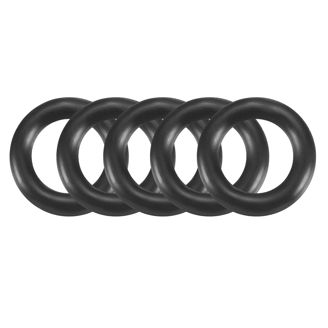 Harfington Nitrile Rubber O-Rings Metric Buna-N Sealing Gasket, 50Pcs