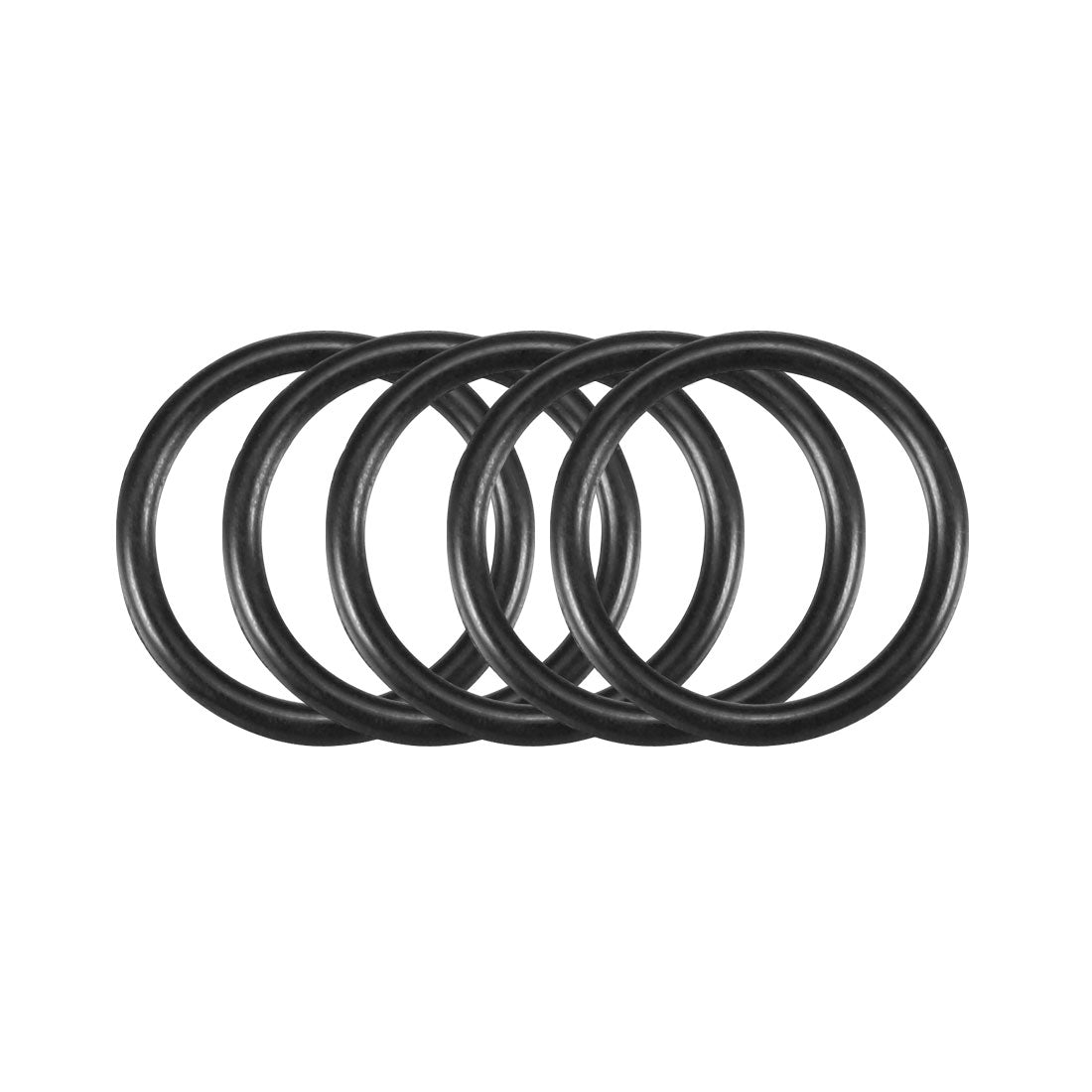 Harfington Nitrile Rubber O-Rings Metric Buna-N Sealing Gasket, 50Pcs