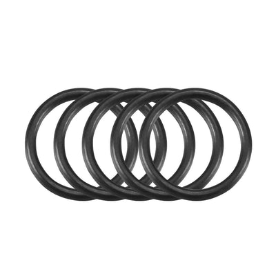 Harfington Nitrile Rubber O-Rings Metric Buna-N Sealing Gasket, 50Pcs
