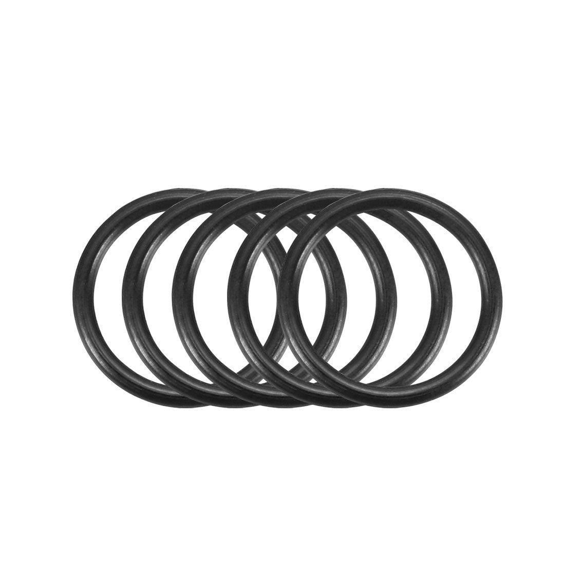 Harfington Nitrile Rubber O-Rings Metric Buna-N Sealing Gasket 100Pcs