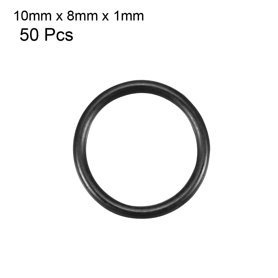 Harfington Nitrile Rubber O-Rings Metric Buna-N Sealing Gasket, 50Pcs